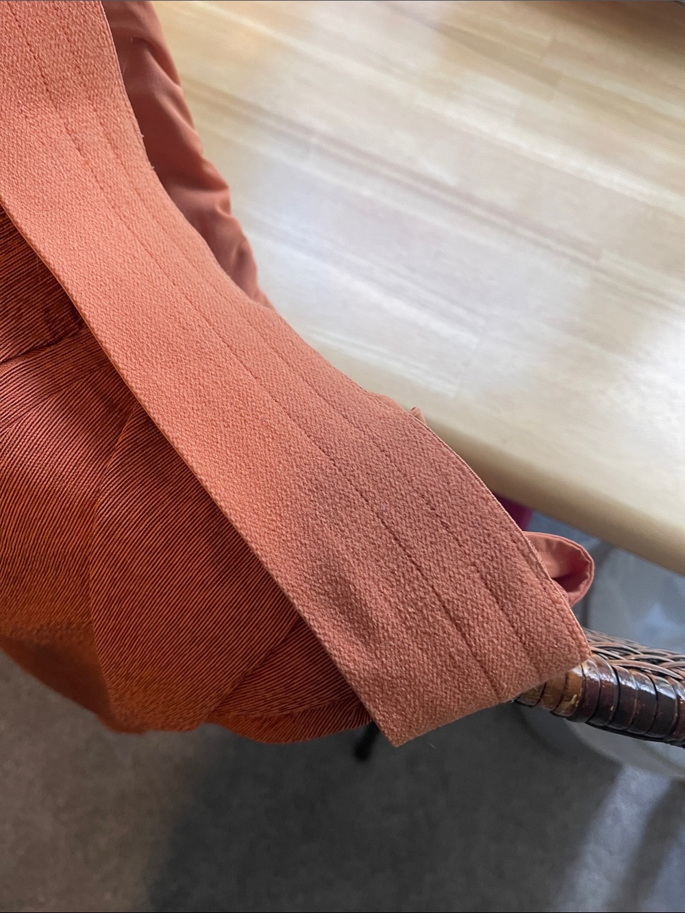 Athleta Rusty Rose Textured Wide-Leg Pants - Picture 9 of 10